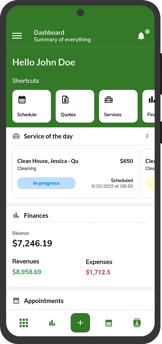 app mockup